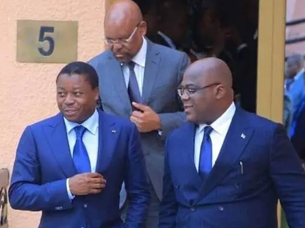 Togo/Diplomatie : Le Président Faure GNASSINGBE a félicité son homologue congolais, Félix Tshisekedi