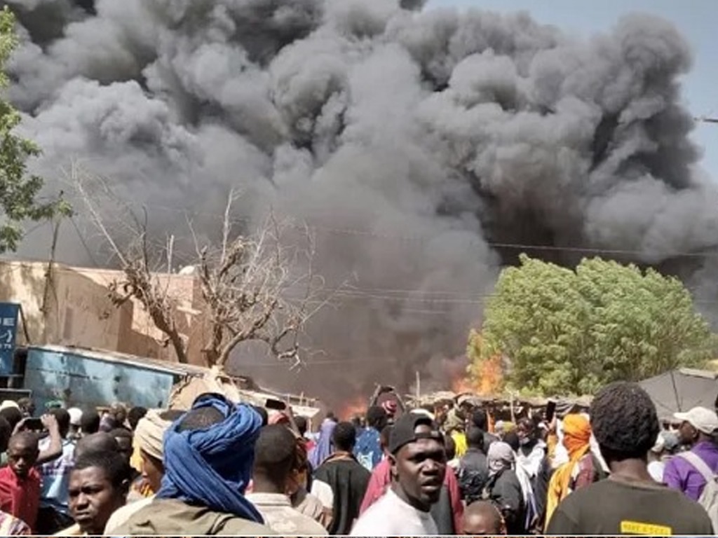 Mali : Un incendie ravage le marché de légumes de Gao