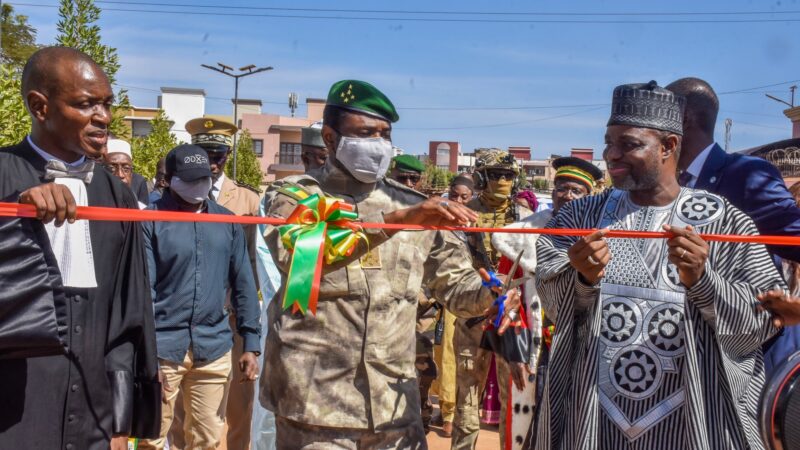 Mali : Un nouveau jalon pour la justice malienne, inaugurée par le Président Assimi Goïta