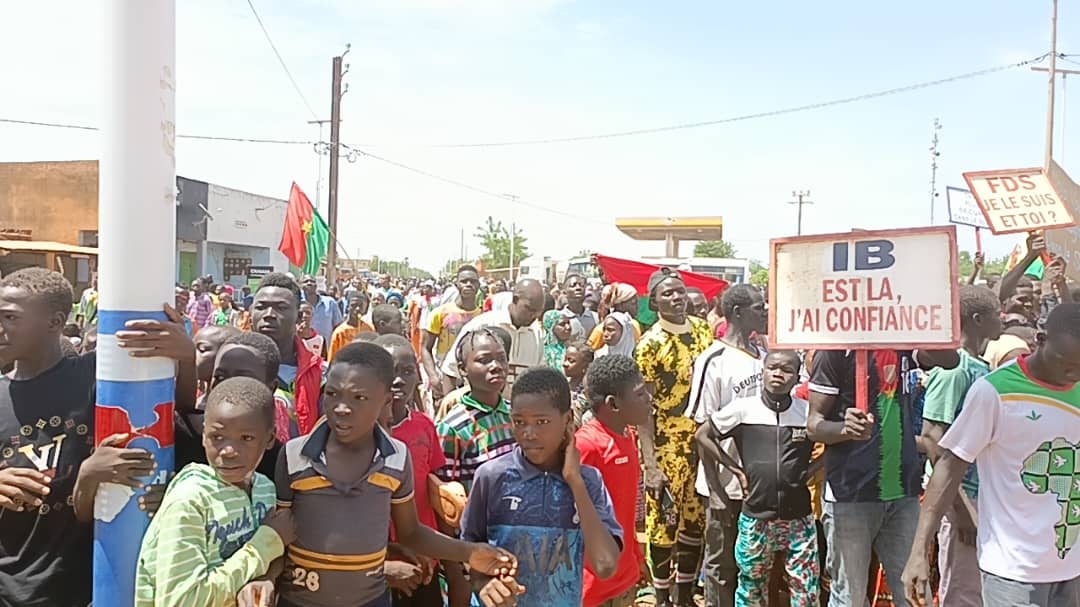 Burkina Faso : Soutien inébranlable du peuple Burkinabè au Capitaine Ibrahim Traoré